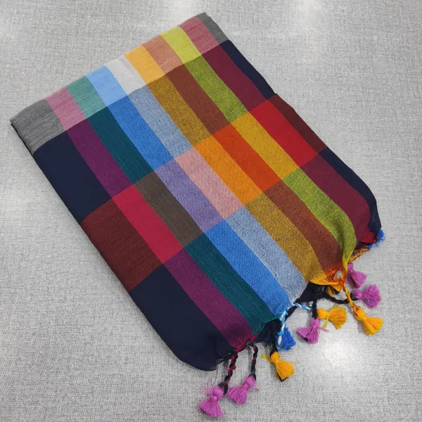 Original Soft Kadhi Cotton Rainbow saree | SR180